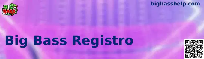 Registro seguro Big Bass Register