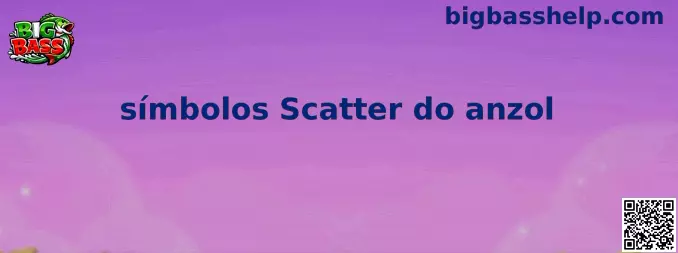 Representación de los símbolos Scatter do anzol en un juego temático Big Bass